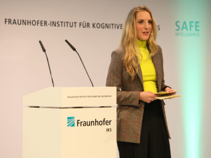 Moderatorin Caro Matzko